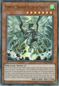 Tempest, Dragon Ruler of Storms [MYFI-EN045] Super Rare | Mindsight Gaming