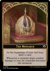 The Monarch // Shapeshifter Double-Sided Token [March of the Machine Commander Tokens] | Mindsight Gaming