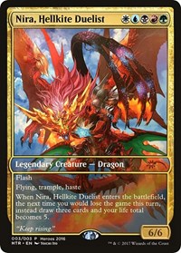 Nira, Hellkite Duelist [Unique and Miscellaneous Promos] | Mindsight Gaming