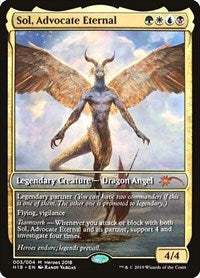Sol, Advocate Eternal [Unique and Miscellaneous Promos] | Mindsight Gaming