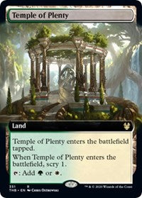 Temple of Plenty (Extended Art) [Theros Beyond Death] | Mindsight Gaming