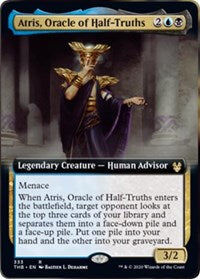 Atris, Oracle of Half-Truths (Extended Art) [Theros Beyond Death] | Mindsight Gaming