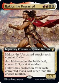 Haktos the Unscarred (Extended Art) [Theros Beyond Death] | Mindsight Gaming