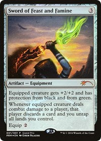 Sword of Feast and Famine [Grand Prix Promos] | Mindsight Gaming