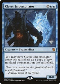 Clever Impersonator [Promo Pack: Theros Beyond Death] | Mindsight Gaming