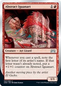 Abstract Iguanart [Unsanctioned] | Mindsight Gaming