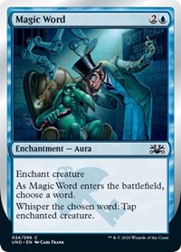 Magic Word [Unsanctioned] | Mindsight Gaming
