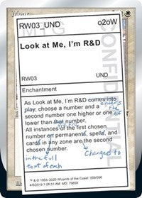 Look at Me, I'm R&D [Unsanctioned] | Mindsight Gaming