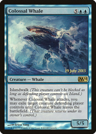 Colossal Whale [Magic 2014 Promos] | Mindsight Gaming