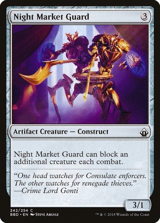 Night Market Guard [Battlebond] | Mindsight Gaming
