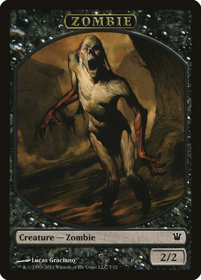 Zombie (7/12) [Innistrad Tokens] | Mindsight Gaming
