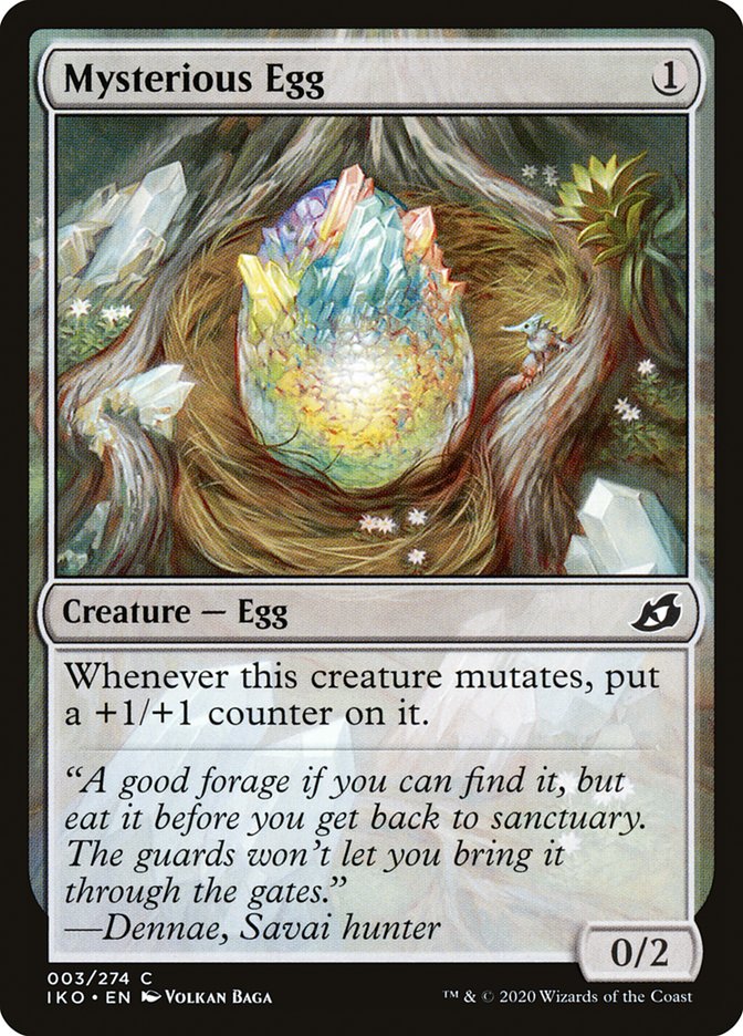Mysterious Egg [Ikoria: Lair of Behemoths] | Mindsight Gaming
