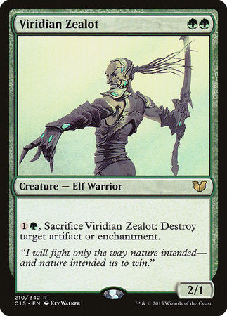 Viridian Zealot [Commander 2015] | Mindsight Gaming
