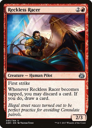 Reckless Racer [Aether Revolt] | Mindsight Gaming