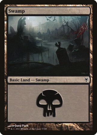 Swamp (37) [Duel Decks: Sorin vs. Tibalt] | Mindsight Gaming