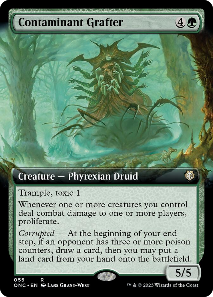 Contaminant Grafter (Extended Art) [Phyrexia: All Will Be One Commander] | Mindsight Gaming