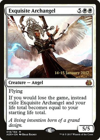 Exquisite Archangel [Aether Revolt Promos] | Mindsight Gaming