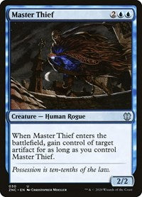 Master Thief [Zendikar Rising Commander] | Mindsight Gaming
