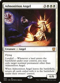 Admonition Angel [Zendikar Rising Commander] | Mindsight Gaming