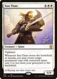 Sun Titan [Zendikar Rising Commander] | Mindsight Gaming