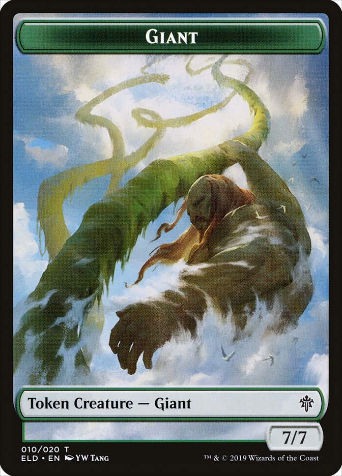 Giant [Throne of Eldraine Tokens] | Mindsight Gaming