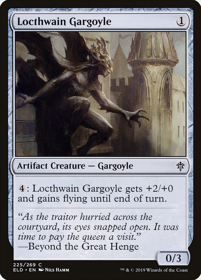 Locthwain Gargoyle [Throne of Eldraine] | Mindsight Gaming
