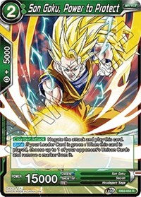 Son Goku, Power to Protect [DB3-053] | Mindsight Gaming