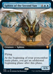 Sphinx of the Second Sun (Extended Art) [Commander Legends] | Mindsight Gaming