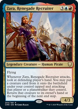 Zara, Renegade Recruiter [Commander Legends] | Mindsight Gaming