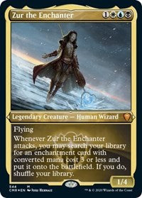 Zur the Enchanter (Foil Etched) [Commander Legends] | Mindsight Gaming
