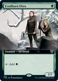 Fyndhorn Elves (Extended Art) [Commander Legends] | Mindsight Gaming