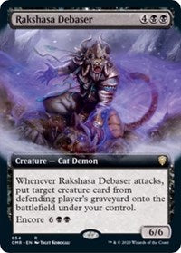 Rakshasa Debaser (Extended Art) [Commander Legends] | Mindsight Gaming