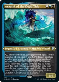 Araumi of the Dead Tide (Foil Etched) [Commander Legends] | Mindsight Gaming