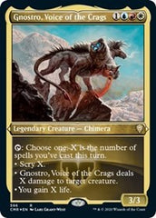 Gnostro, Voice of the Crags (Foil Etched) [Commander Legends] | Mindsight Gaming