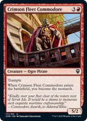 Crimson Fleet Commodore [Commander Legends] | Mindsight Gaming