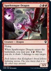 Sparktongue Dragon [Commander Legends] | Mindsight Gaming