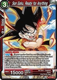 Son Goku, Ready for Anything [BT12-006] | Mindsight Gaming