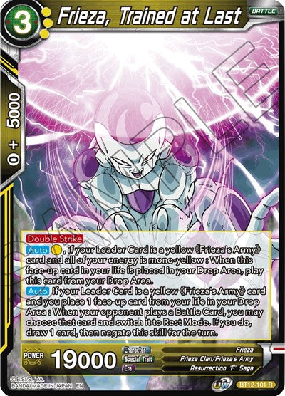 Frieza, Trained at Last [BT12-101] | Mindsight Gaming
