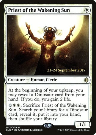 Priest of the Wakening Sun [Ixalan Promos] | Mindsight Gaming