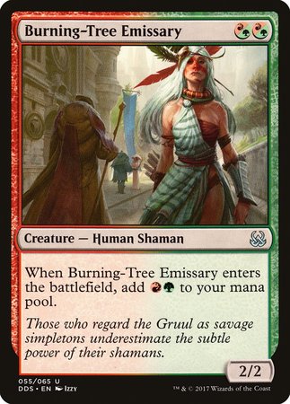 Burning-Tree Emissary [Duel Decks: Mind vs. Might] | Mindsight Gaming