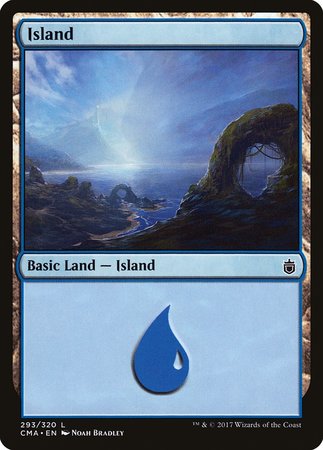 Island (293) [Commander Anthology] | Mindsight Gaming