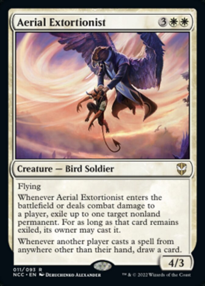 Aerial Extortionist [Streets of New Capenna Commander] | Mindsight Gaming