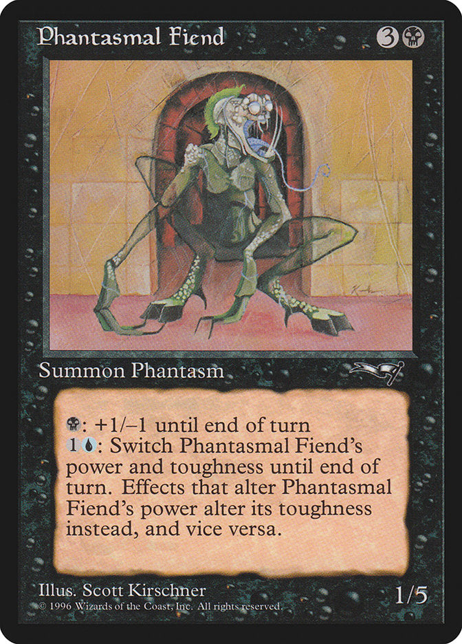 Phantasmal Fiend (Standing) [Alliances] | Mindsight Gaming