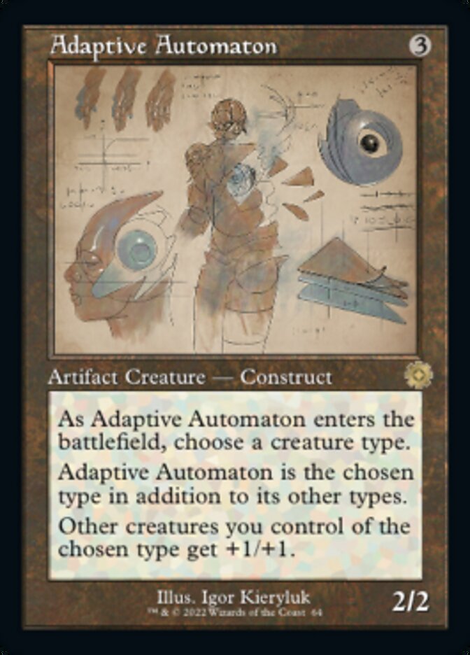 Adaptive Automaton (Retro Schematic) [The Brothers' War Retro Artifacts] | Mindsight Gaming