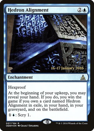 Hedron Alignment [Oath of the Gatewatch Promos] | Mindsight Gaming