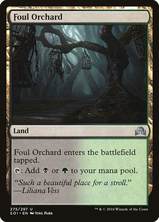 Foul Orchard [Shadows over Innistrad] | Mindsight Gaming