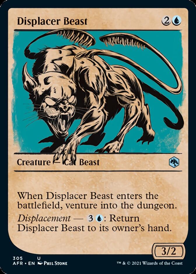 Displacer Beast (Showcase) [Dungeons & Dragons: Adventures in the Forgotten Realms] | Mindsight Gaming