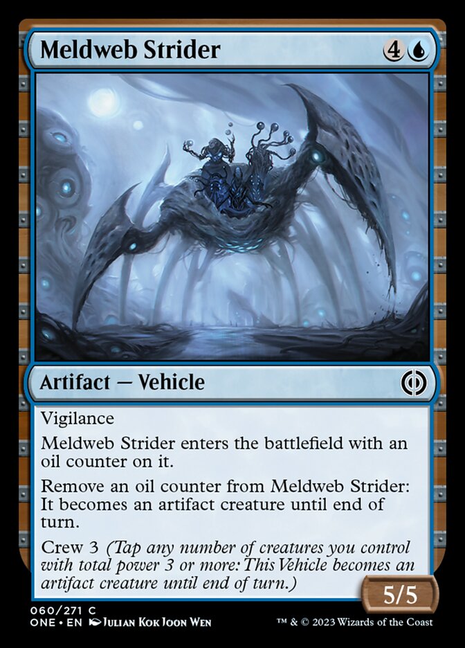 Meldweb Strider [Phyrexia: All Will Be One] | Mindsight Gaming