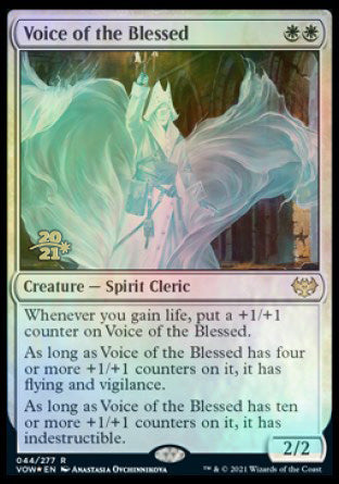 Voice of the Blessed [Innistrad: Crimson Vow Prerelease Promos] | Mindsight Gaming