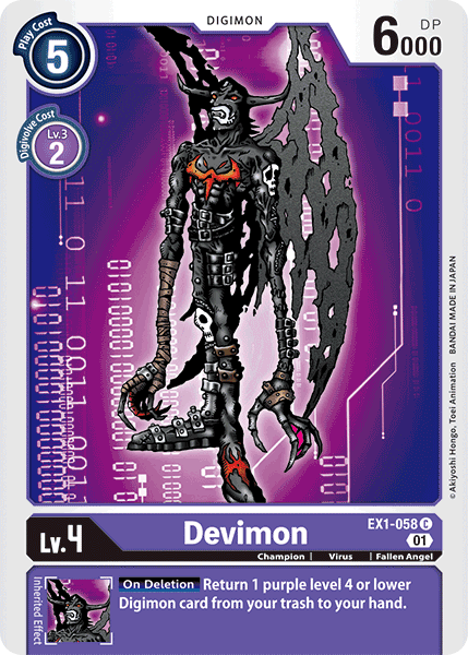Devimon [EX1-058] [Classic Collection] | Mindsight Gaming
